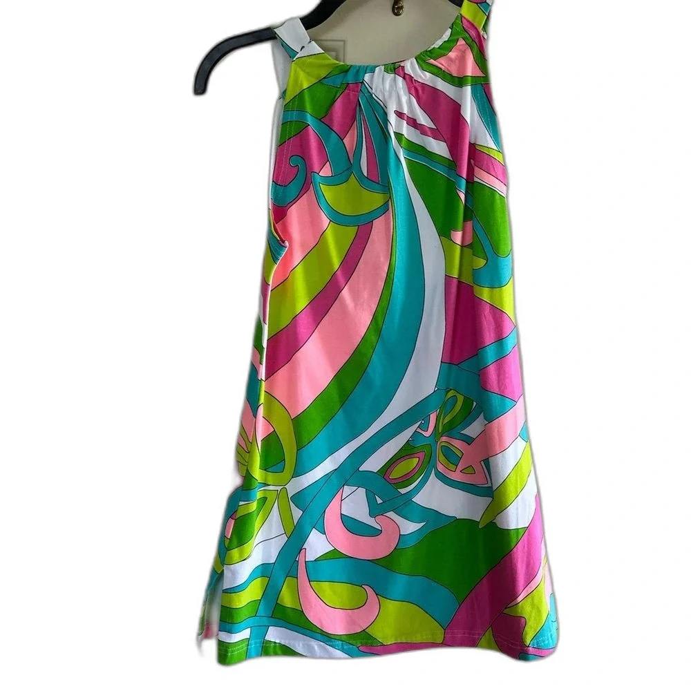 Barbara Gerwit Sleeveless Tank Top Womens Small 4 6 Like Emilio Pucci Multicolor